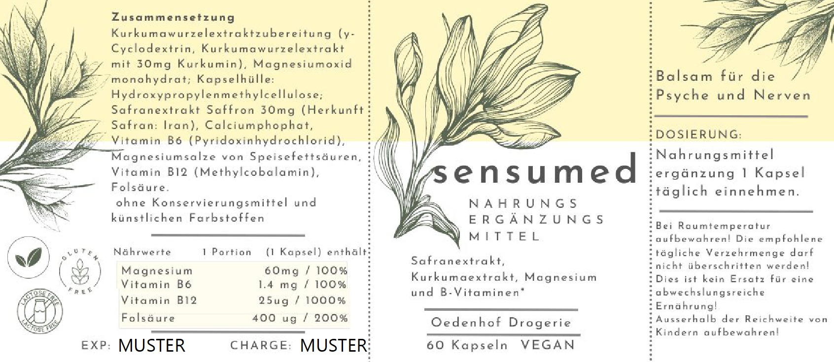 Oedenhof Sensumed Kapseln 60 Stk.