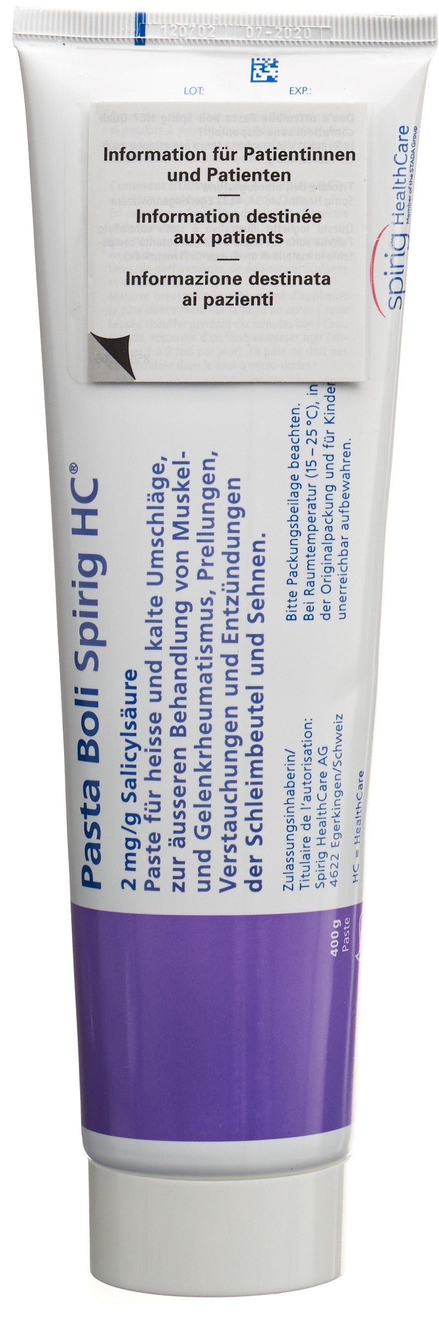 #Grösse_Tube 400 g